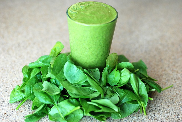 špenátové smoothie